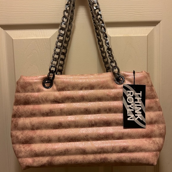 THINK ROYLN Handbags - Think Royln NWT Pink w/ Rosegold Shoulder Bag